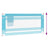 Toddler Safety Bed Rail Blue 200x25 cm Fabric