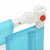 Toddler Safety Bed Rail Blue 200x25 cm Fabric