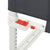 Toddler Safety Bed Rail Dark Grey 140x25 cm Fabric