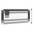 Toddler Safety Bed Rail Dark Grey 200x25 cm Fabric