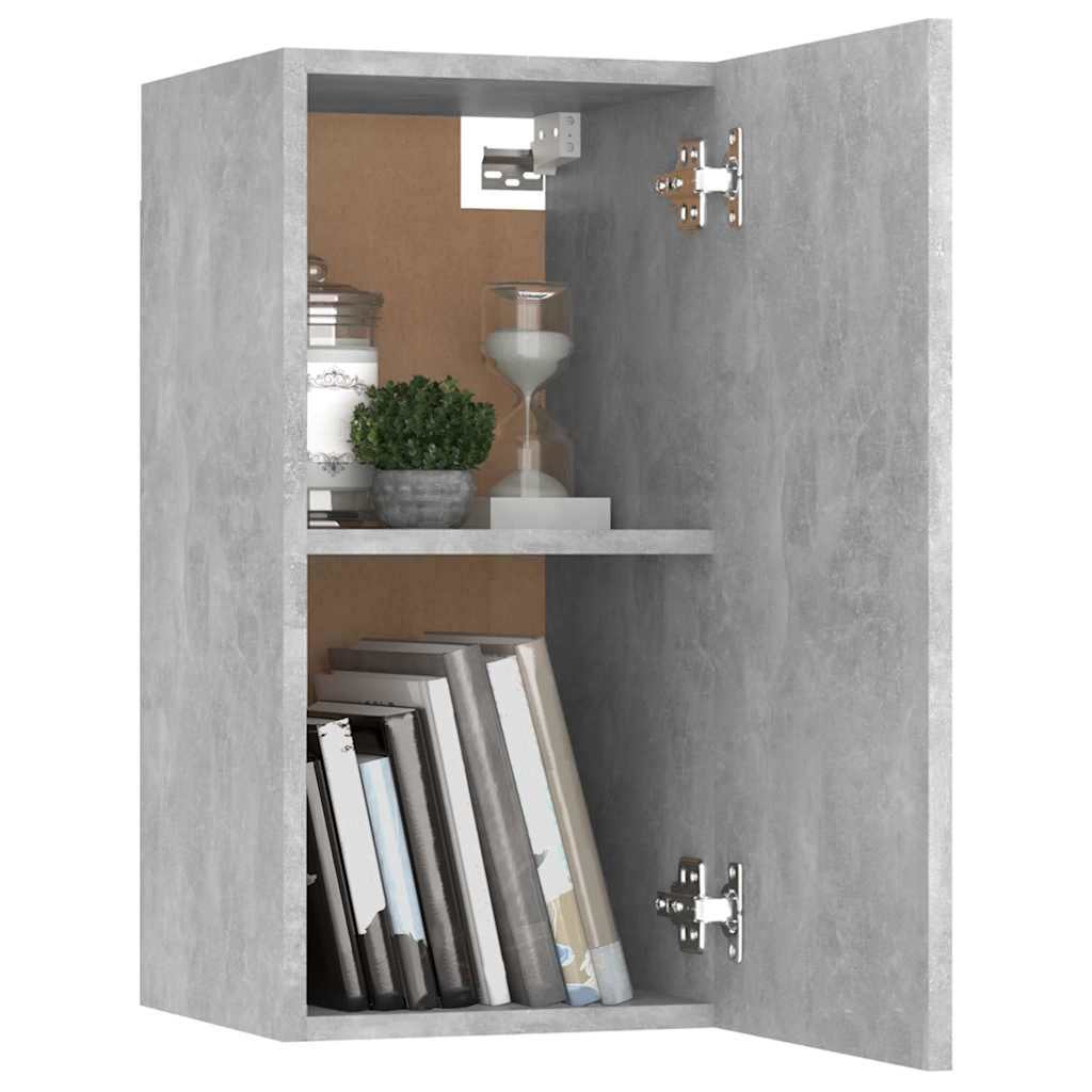 TV Cabinet Concrete Grey 30.5x30x60 cm Engineered Wood