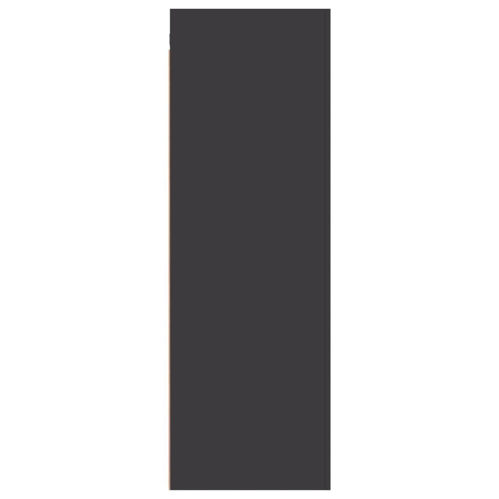 TV Cabinet Grey 30.5x30x90 cm Engineered Wood