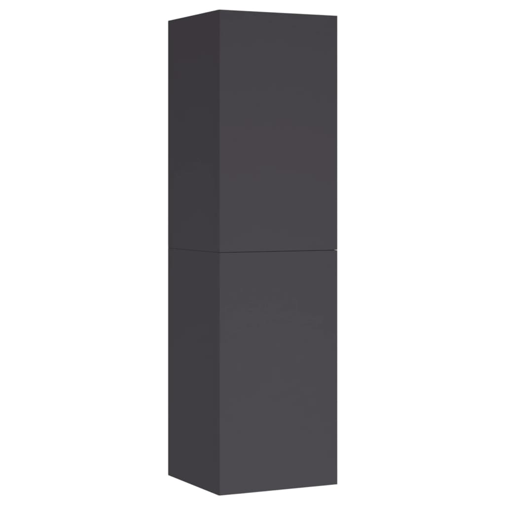 TV Cabinet Grey 30.5x30x110 cm Engineered Wood