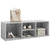 Shoe Storage Bench Concrete Grey 105x35x35 cm Engineered Wood