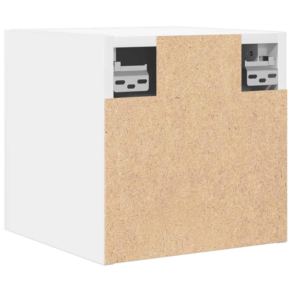 Wall Mounted TV Cabinets 2 pcs White 30.5x30x30 cm