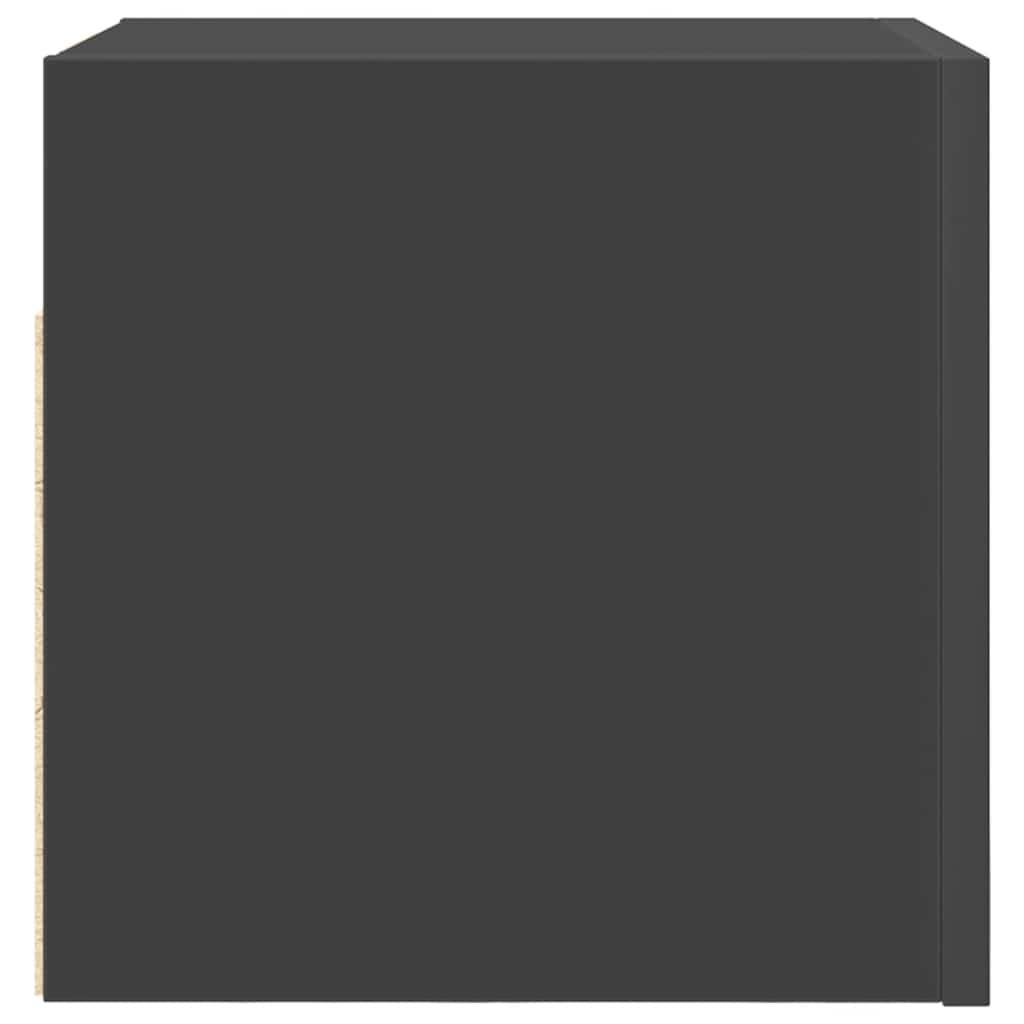 Wall Mounted TV Cabinets 2 pcs Grey 30.5x30x30 cm