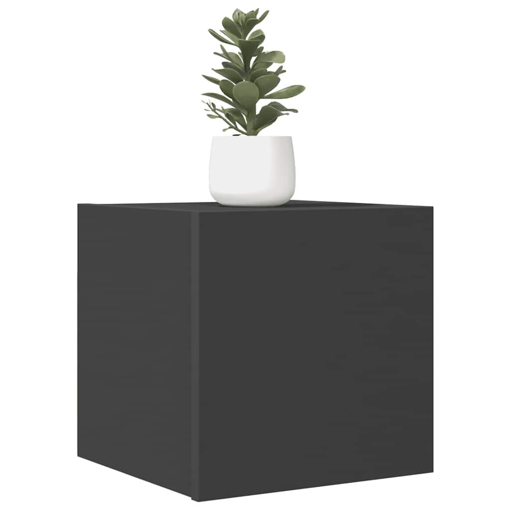 Wall Mounted TV Cabinets 2 pcs Grey 30.5x30x30 cm