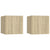 Wall Mounted TV Cabinets 2 pcs Sonoma Oak 30.5x30x30 cm