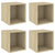 Wall Cabinets 4 pcs Sonoma Oak 37x37x37 cm Engineered Wood