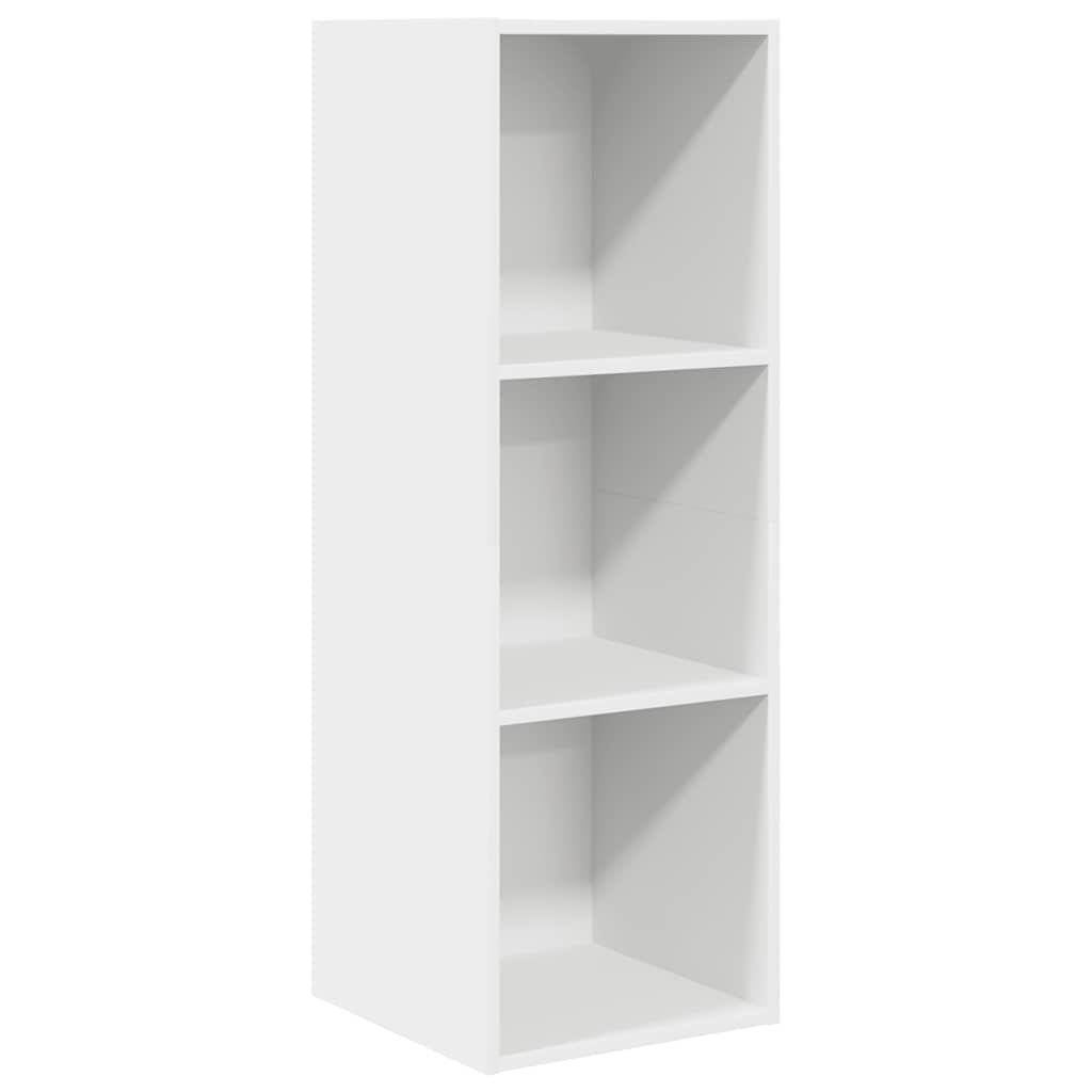 Wall-mounted TV Cabinet White 37x37x107 cm Engineered Wood