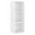 Wall-mounted TV Cabinet White 37x37x107 cm Engineered Wood