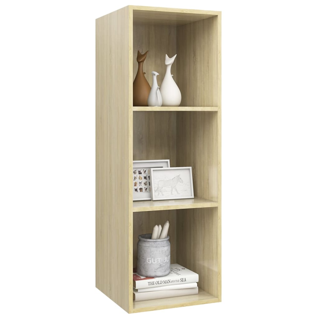 Wall-mounted TV Cabinet Sonoma Oak 37x37x107 cm Engineered Wood