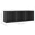 TV Cabinet High Gloss Grey 107x35x37 cm Engineered Wood
