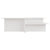 Coffee Tables 2 pcs White 111.5x50x33 cm Engineered Wood