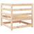 Garden Corner Sofa Solid Pinewood