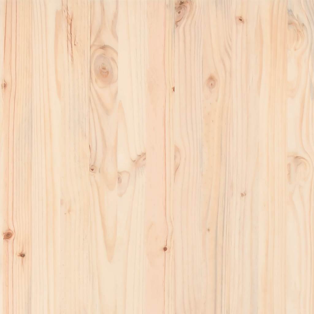 Garden Middle Sofas 2 pcs Solid Pinewood