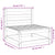 Garden Middle Sofas 2 pcs Solid Pinewood