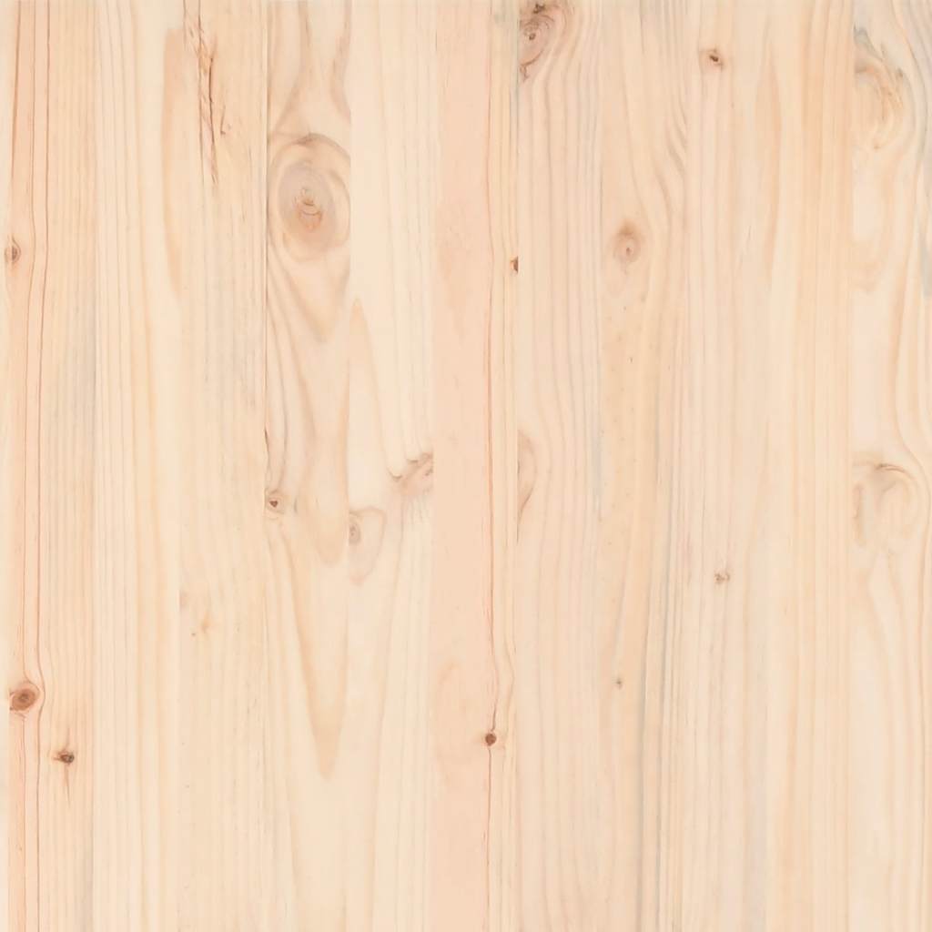 Garden Middle Sofas 3 pcs Solid Pinewood