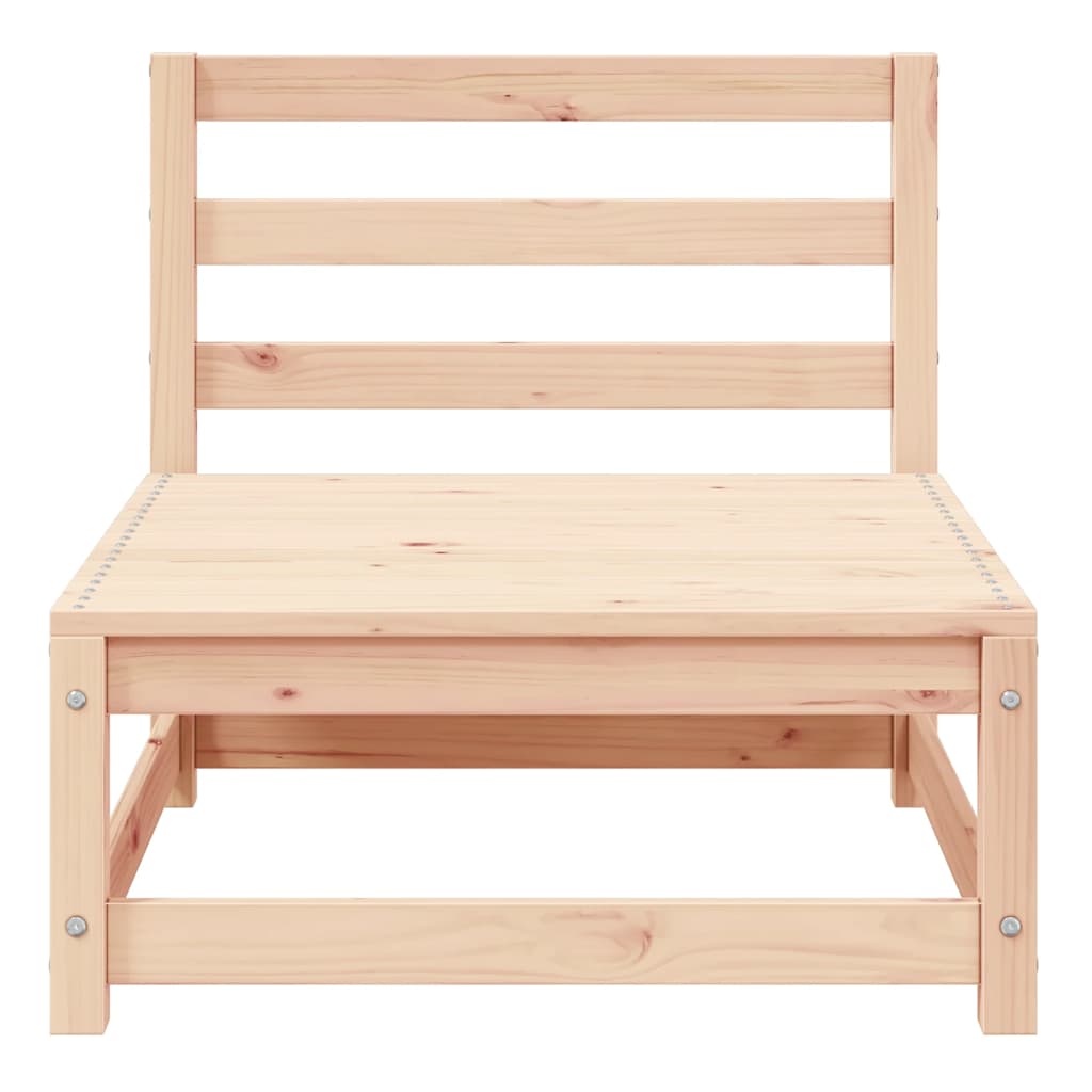 2 Piece Garden Lounge Set Solid Pinewood