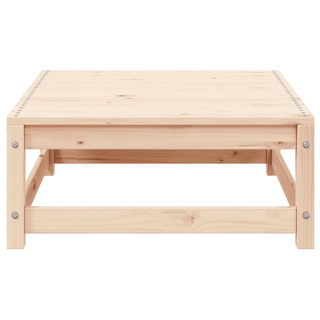 2 Piece Garden Lounge Set Solid Pinewood