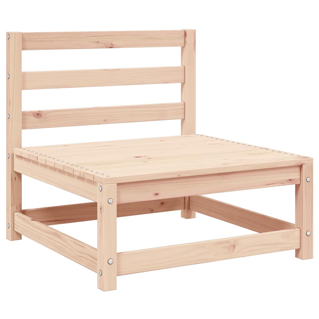 3 Piece Garden Lounge Set Solid Pinewood