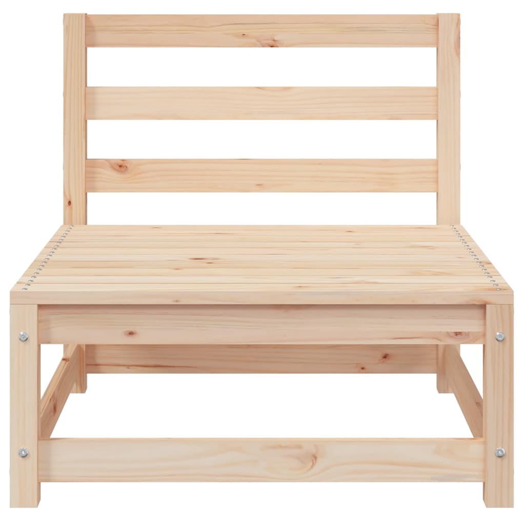 3 Piece Garden Lounge Set Solid Pinewood