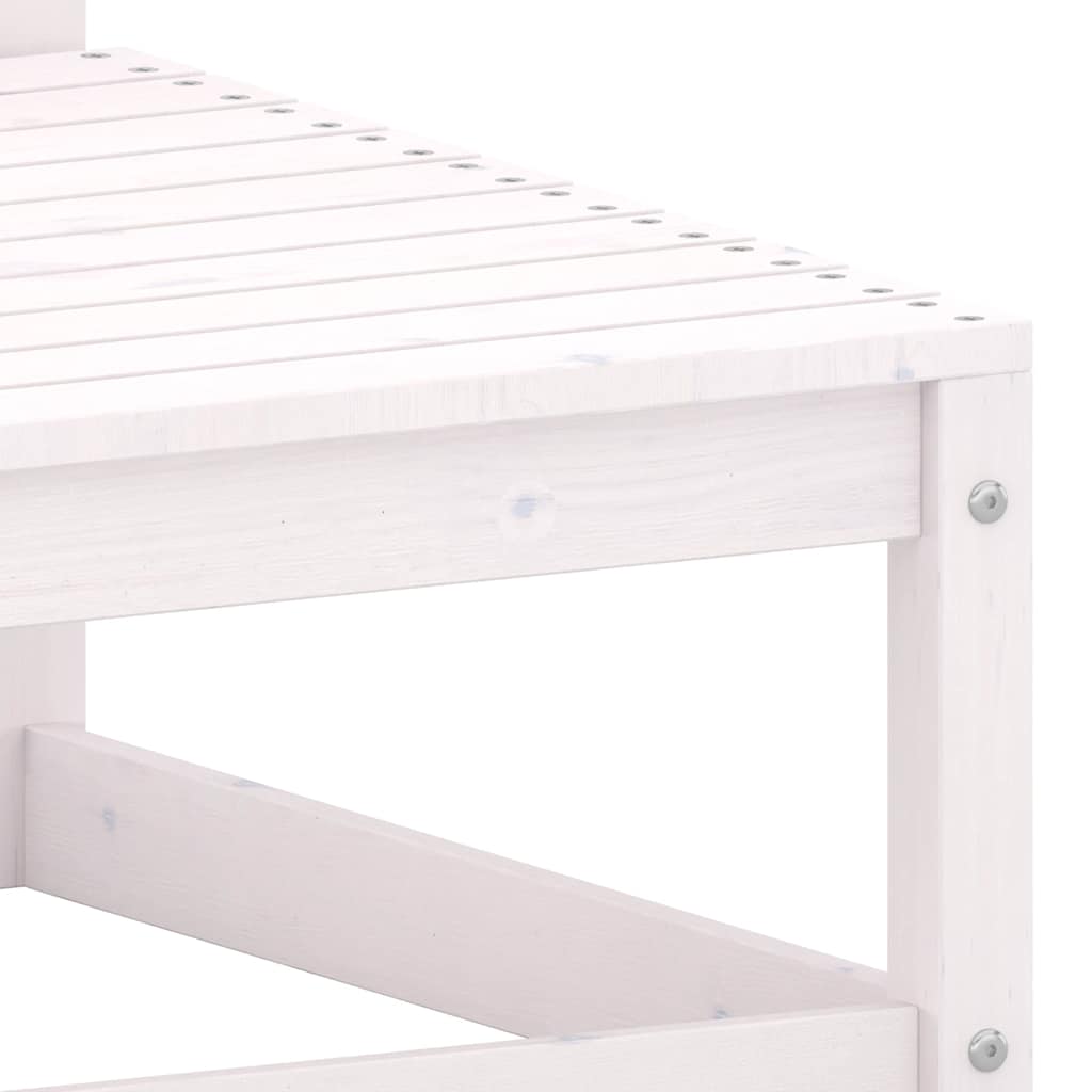 Garden Corner Sofa with Anthracite Cushions Solid Pinewood