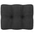 Garden Corner Sofa with Anthracite Cushions Solid Pinewood