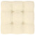 Garden Middle Sofas with Cream Cushions 2 pcs Solid Pinewood