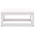 2 Piece Garden Lounge Set with Cushions White Solid Pinewood