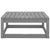 2 Piece Garden Lounge Set with Cushions Grey Solid Pinewood
