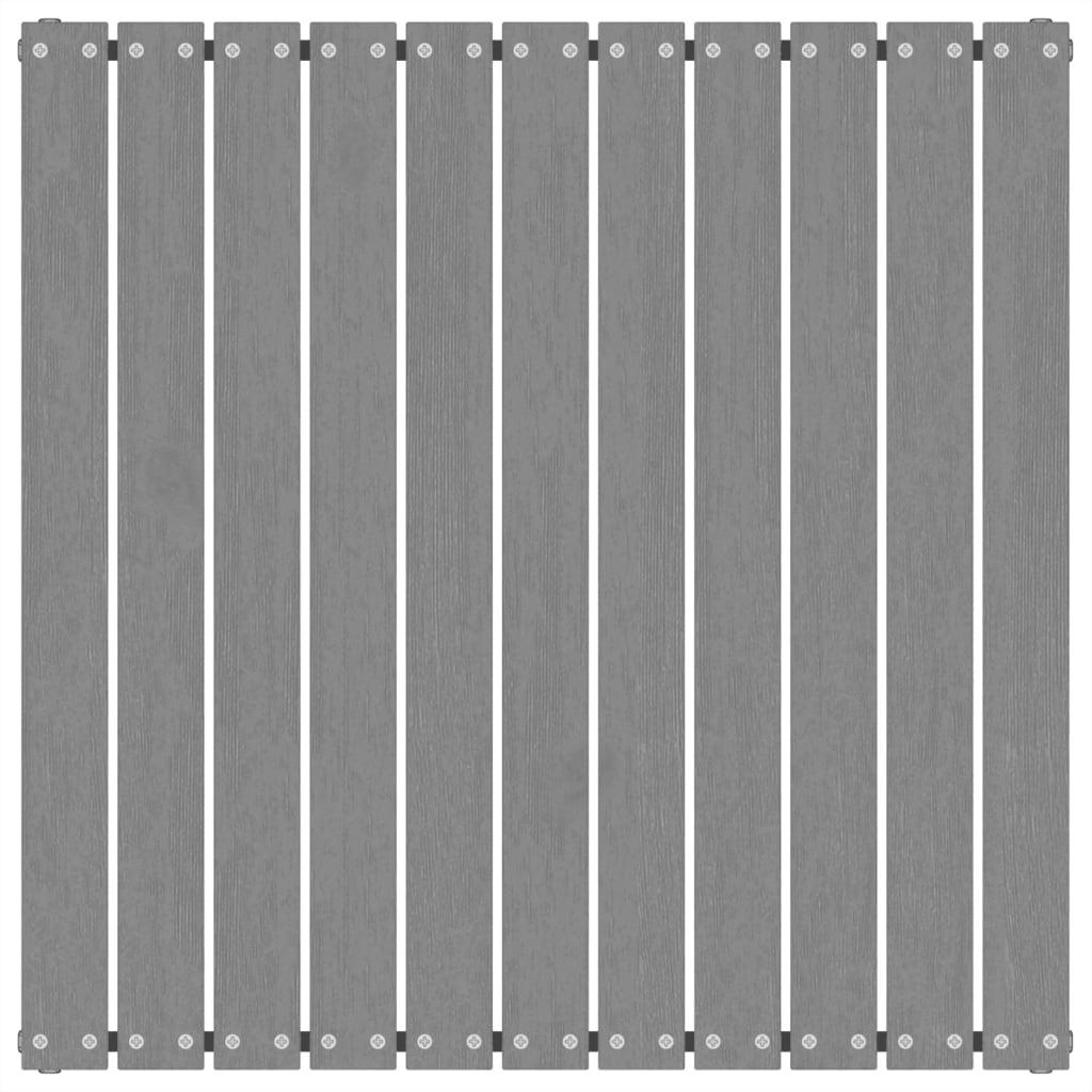 2 Piece Garden Lounge Set with Cushions Grey Solid Pinewood