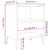 Bed Cabinets with Metal Legs 2 pcs High Gloss Black 40x30x50 cm