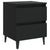 Bed Cabinets 2 pcs Black 40x35x50 cm Engineered Wood