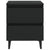 Bed Cabinets 2 pcs Black 40x35x50 cm Engineered Wood