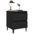 Bed Cabinets 2 pcs Black 40x35x50 cm Engineered Wood