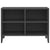 TV Cabinet with Metal Legs Grey 69.5x30x50 cm