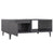 Coffee Table High Gloss Grey 90x60x35 cm Engineered Wood