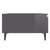 Coffee Table High Gloss Grey 90x60x35 cm Engineered Wood