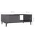 Coffee Table High Gloss Grey 90x60x35 cm Engineered Wood