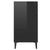 Sideboard High Gloss Black 57x35x70 cm Engineered Wood