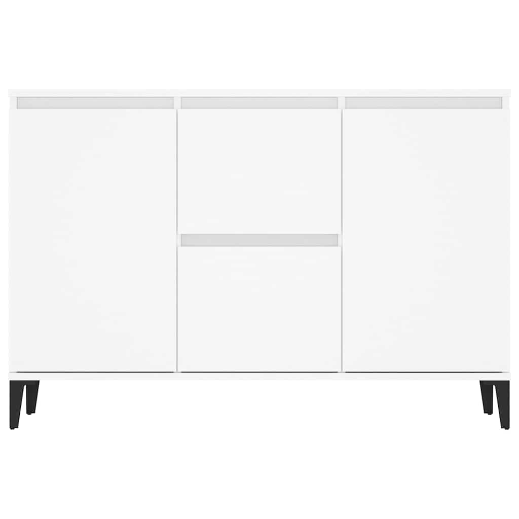Sideboard White 102x35x70 cm Engineered Wood