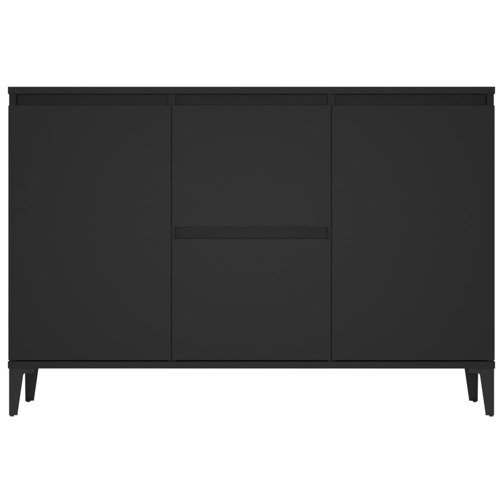 Sideboard Black 104x35x70 cm Engineered Wood