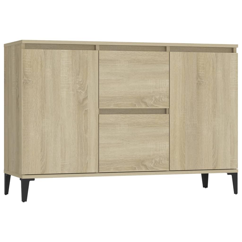 Sideboard Sonoma Oak 102x35x70 cm Engineered Wood