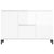 Sideboard High Gloss White 104x35x70 cm Engineered Wood