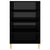 Sideboard High Gloss Black 57x35x90 cm Engineered Wood