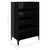 Sideboard High Gloss Black 57x35x90 cm Engineered Wood