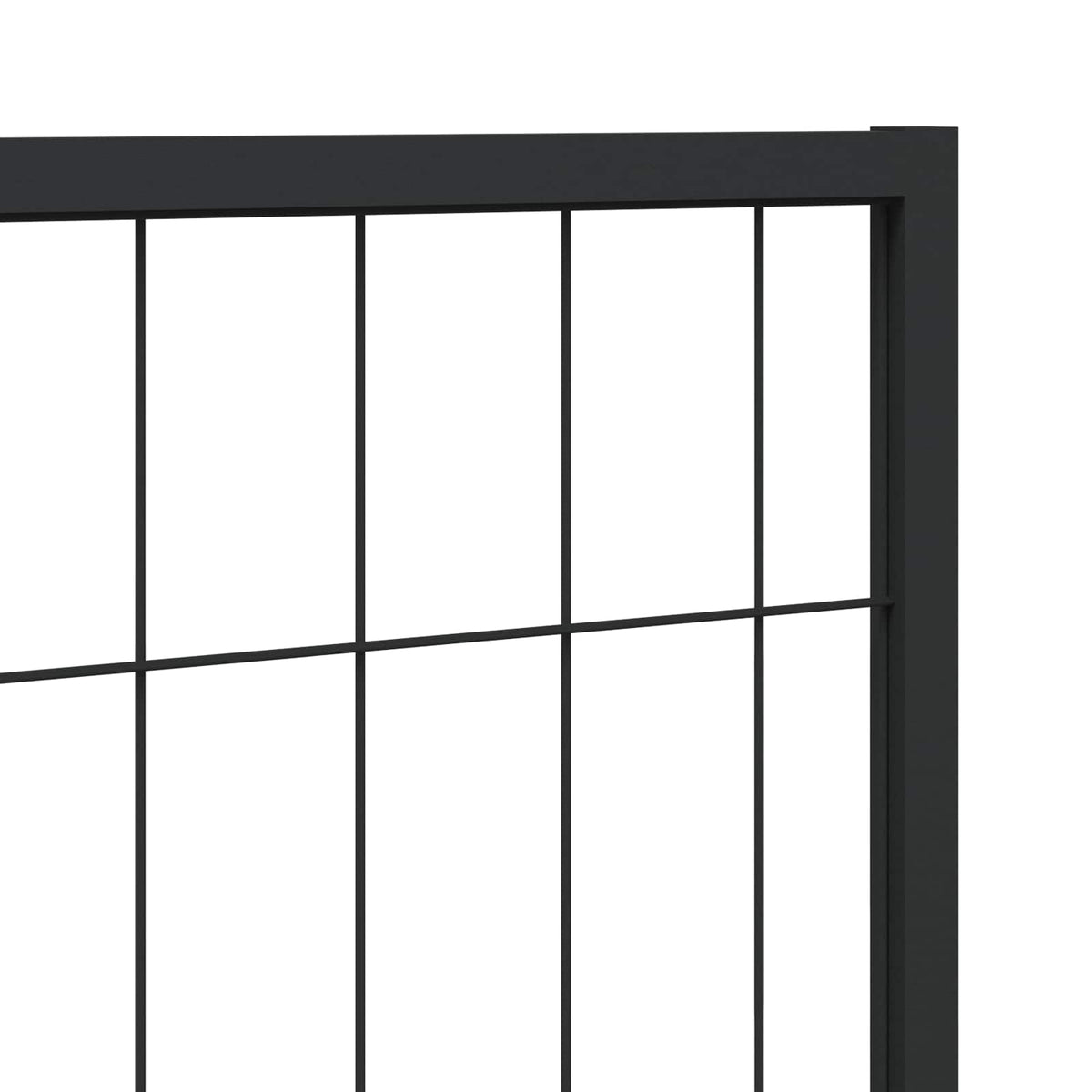 Animal Cage without Door Black 300 x 100 x 70 cm Steel