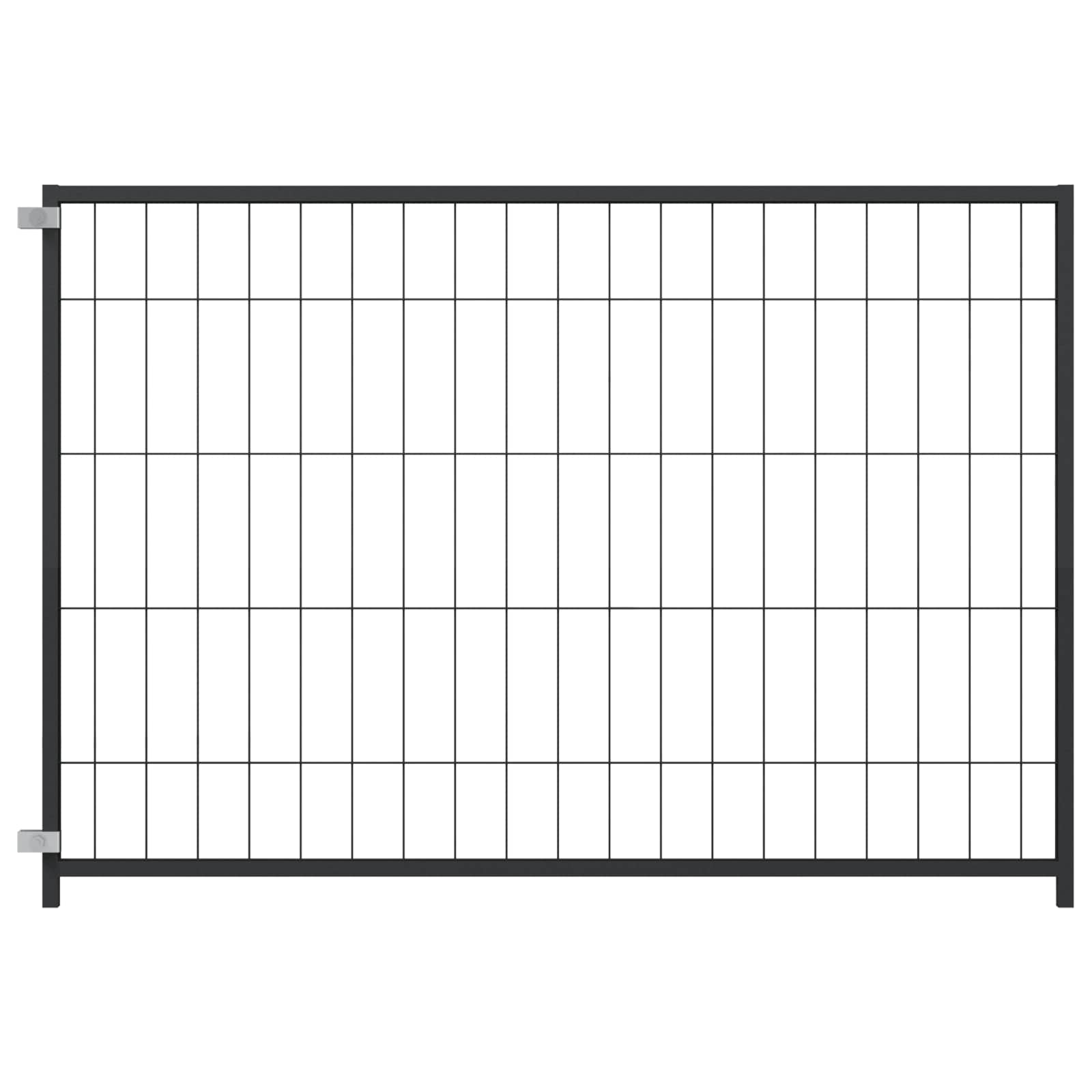 Animal Cage without Door Black 300 x 100 x 70 cm Steel