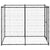 Outdoor Dog Kennel Steel 110x220x180 cm